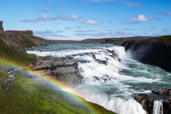 Gullfoss: La cascada dorada de Islandia