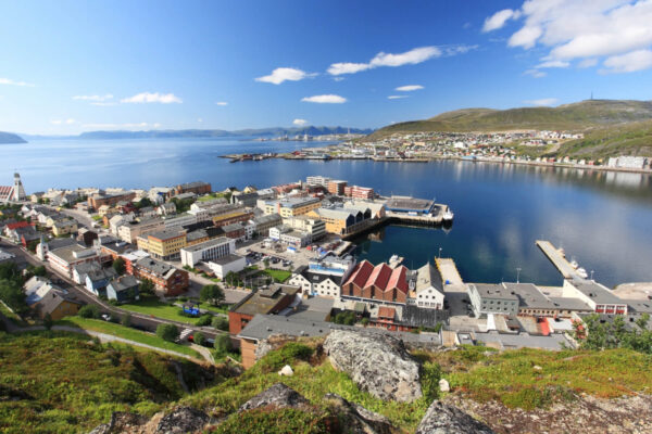 Hammerfest: en el extremo norte de Noruega
