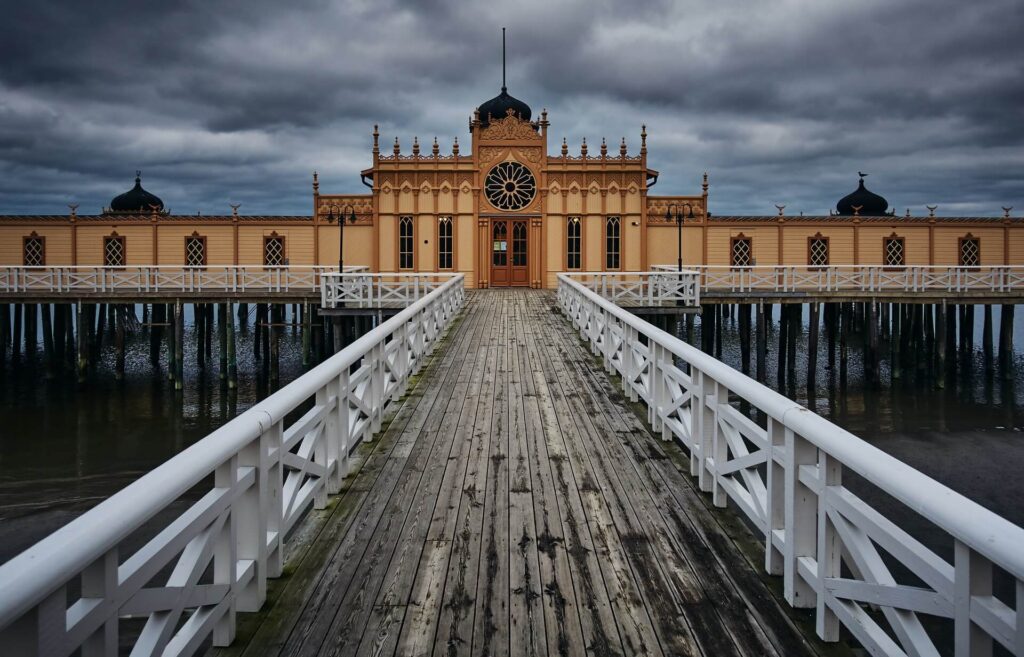 Halland Impresiones Cultura Muelle de Varberg