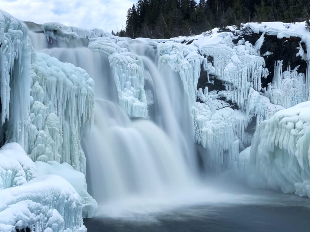 Jämtland Impresiones Naturaleza Cascada