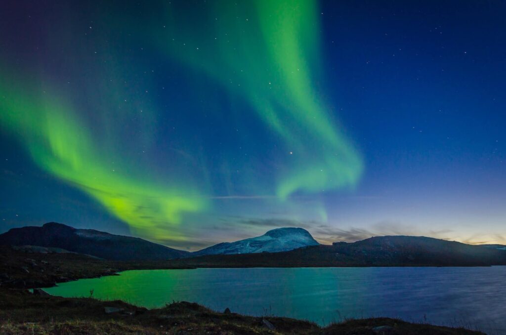 Laponia sueca naturaleza auroras boreales