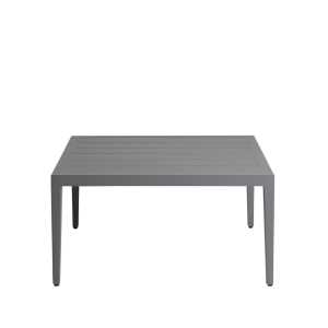 1898 Mesa de centro Santander 78x78x40 cm Gris aluminio