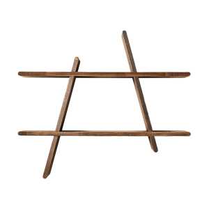 Andersen Furniture Estantería de pared A-Shelf Large 78x12x67 cm Ash