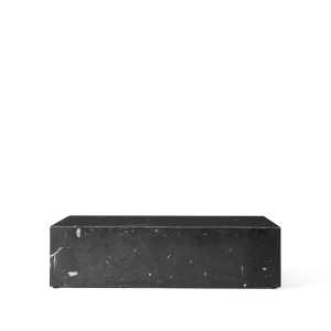 Audo Copenhagen Mesa de centro Plinth Black, low