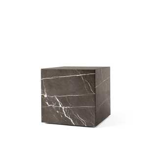 Audo Copenhagen Mesa de centro Plinth Brown, cube