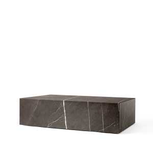 Audo Copenhagen Mesa de centro Plinth Grey, low