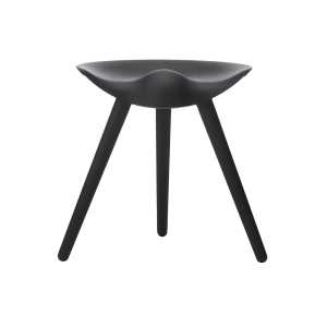 Audo Copenhagen Taburete ML42 48 cm Haya teñida de negro