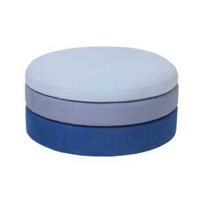 Broste Copenhagen Puf Pond 30 cm Blue shades