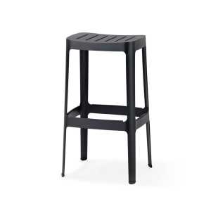 Cane-line Taburete de bar Cut Black