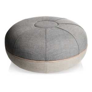 Fritz Hansen Asiento puff Pouf grande Concrete