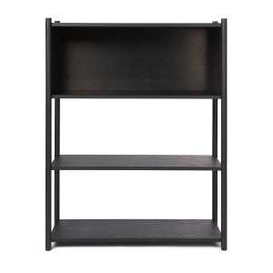 Gejst Librería Sceene bookcase B Roble teñido negro