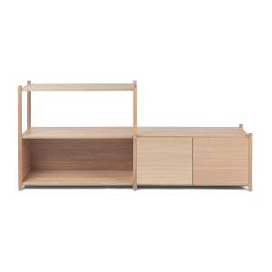 Gejst Librería Sceene bookcase D Roble claro