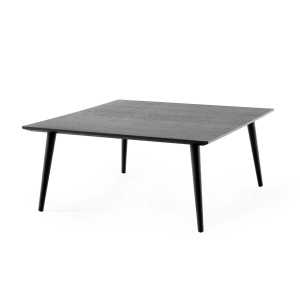 &Tradition Mesa de centro In Between SK24 90 x 90 cm Roble lacado negro