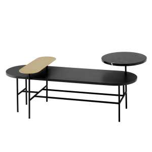 &Tradition Mesa de centro Palette JH7 Negro