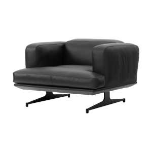 &Tradition Sillón Inland AV21 Cuero negro Noble-warm black