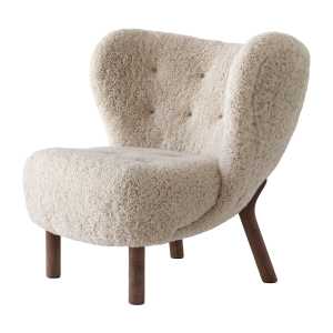 &Tradition Sillón Little Petra VB1 Nogal-Moonlight