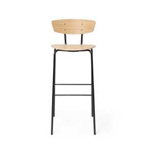 ferm LIVING Taburete bar Herman Oak white oiled