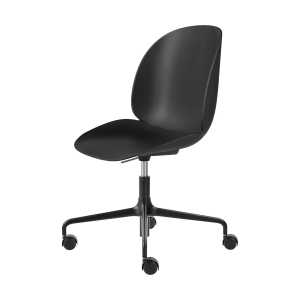 GUBI Silla de oficina Beetle Meeting Chair Black-black