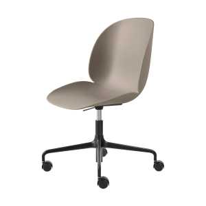 GUBI Silla de oficina Beetle Meeting Chair New beige-black