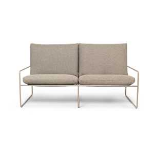 ferm LIVING Sofá de 2 plazas Desert Cashmere-Dark sand